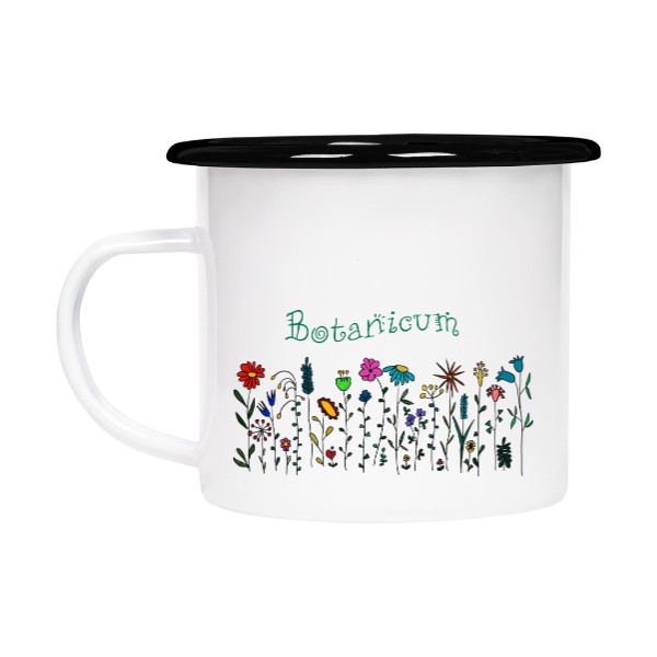 Plecháček s kytkami