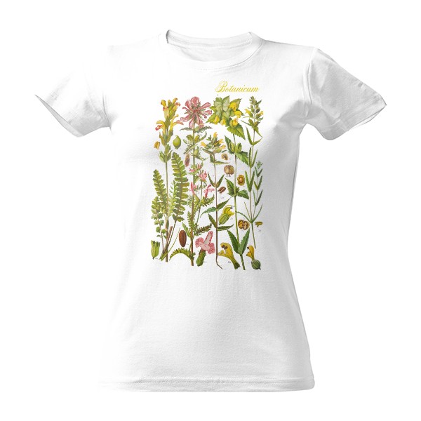 Tričko s potiskem Triko hluchavky