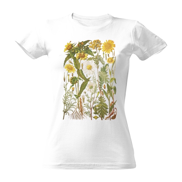 Tričko s potiskem Triko z herbáře